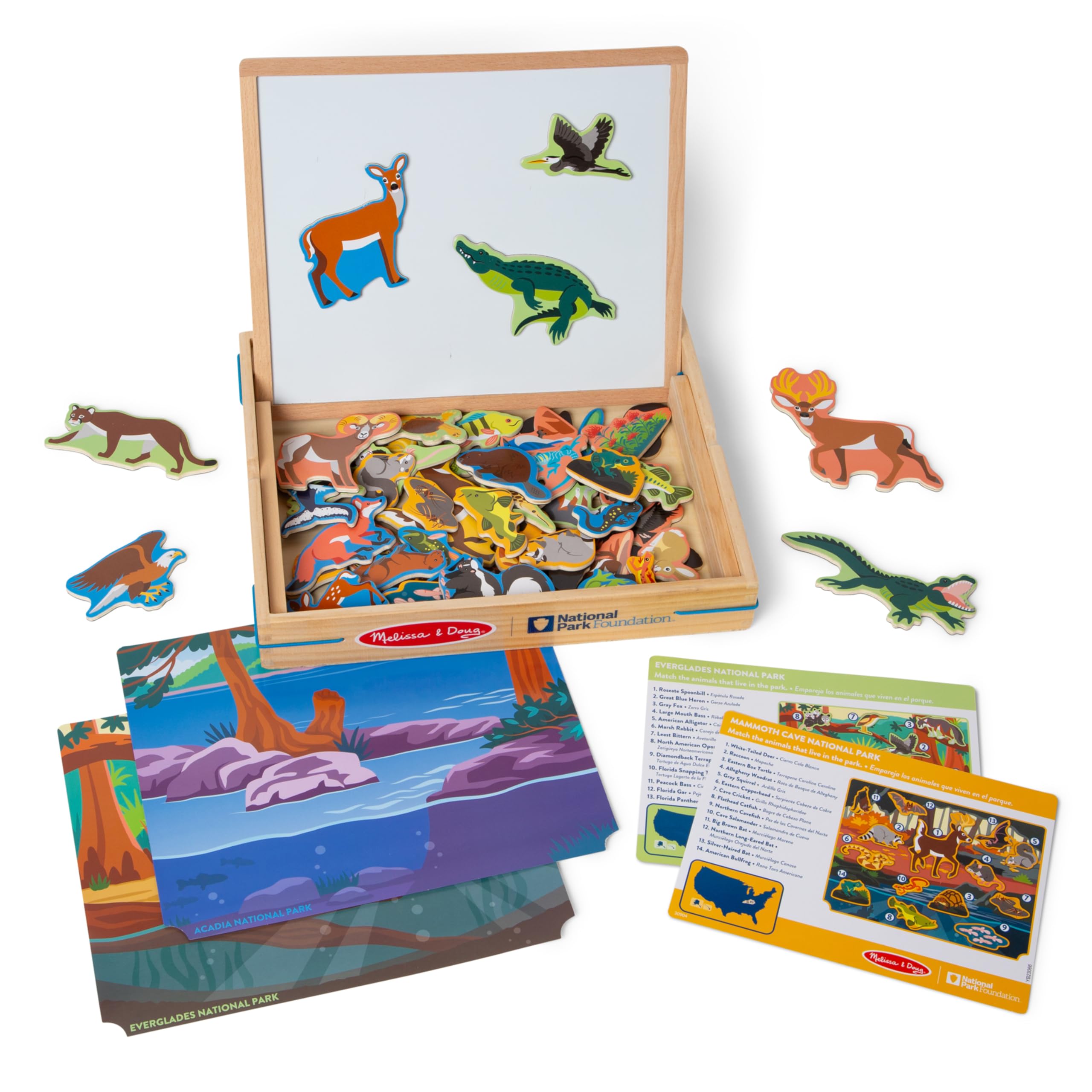 Melissa & Doug National Parks Wooden Picture Matching Magnetic Game $10.90 + Free Shipping w/ Prime or on $35+