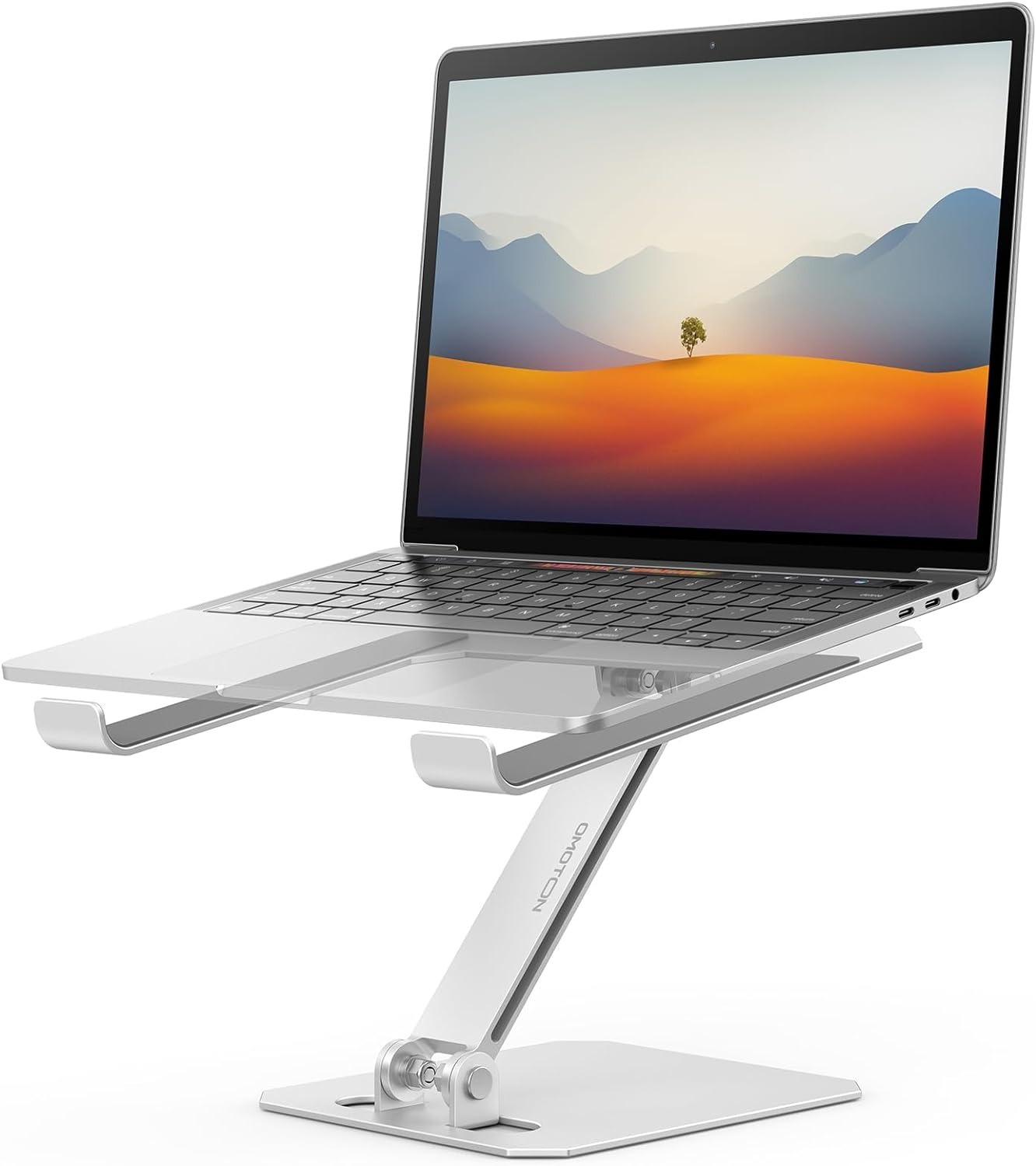 OMOTON Laptop Stand for Desk, Ergonomic Adjustable Computer Stand Aluminum $9.94 + Free Shipping w/ Prime or $35+