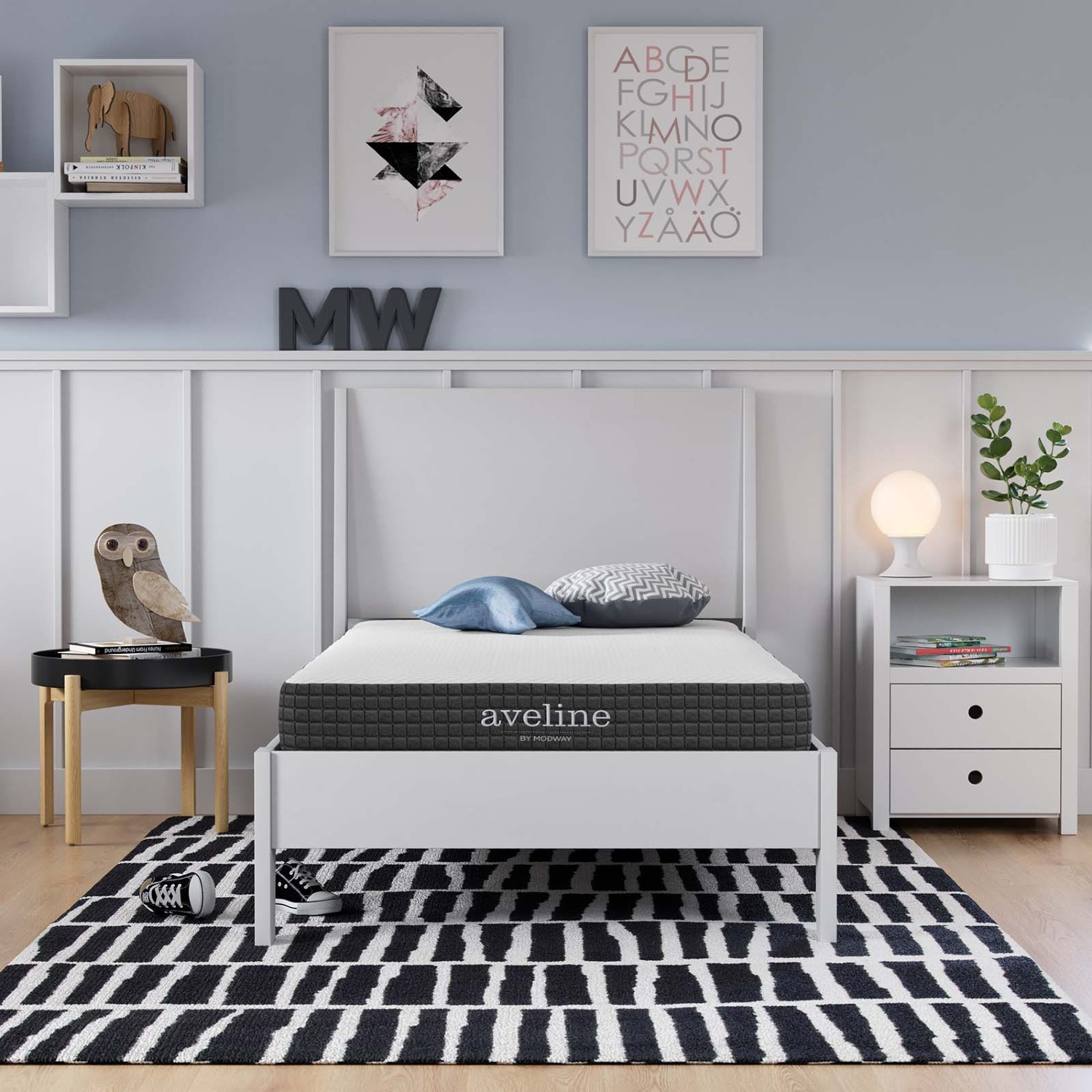 Modway Aveline Gel Infused Memory Mattress with CertiPUR-US Certified Foam, Twin Size $94 + Free Shipping
