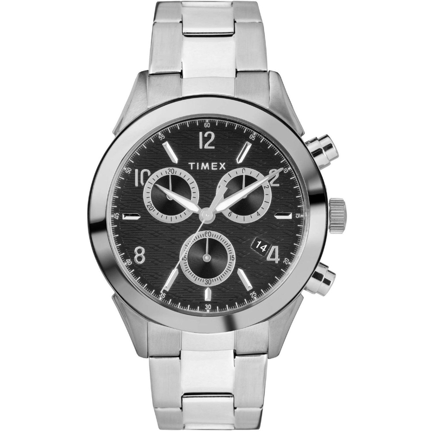 Timex Men's Torrington Silver Tone Bracelet Watch $65.37 + Free Shipping