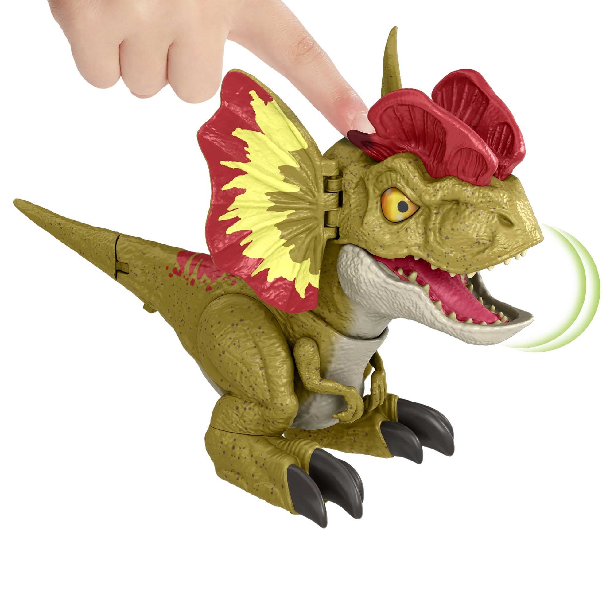 Mattel Jurassic World Dominion Uncaged Rowdy Roars Dilophosaurus Dinosaur Action Figure, Toy with Interactive Motion & Sound $4.68 + Free Shipping w/ Prime or on $35+