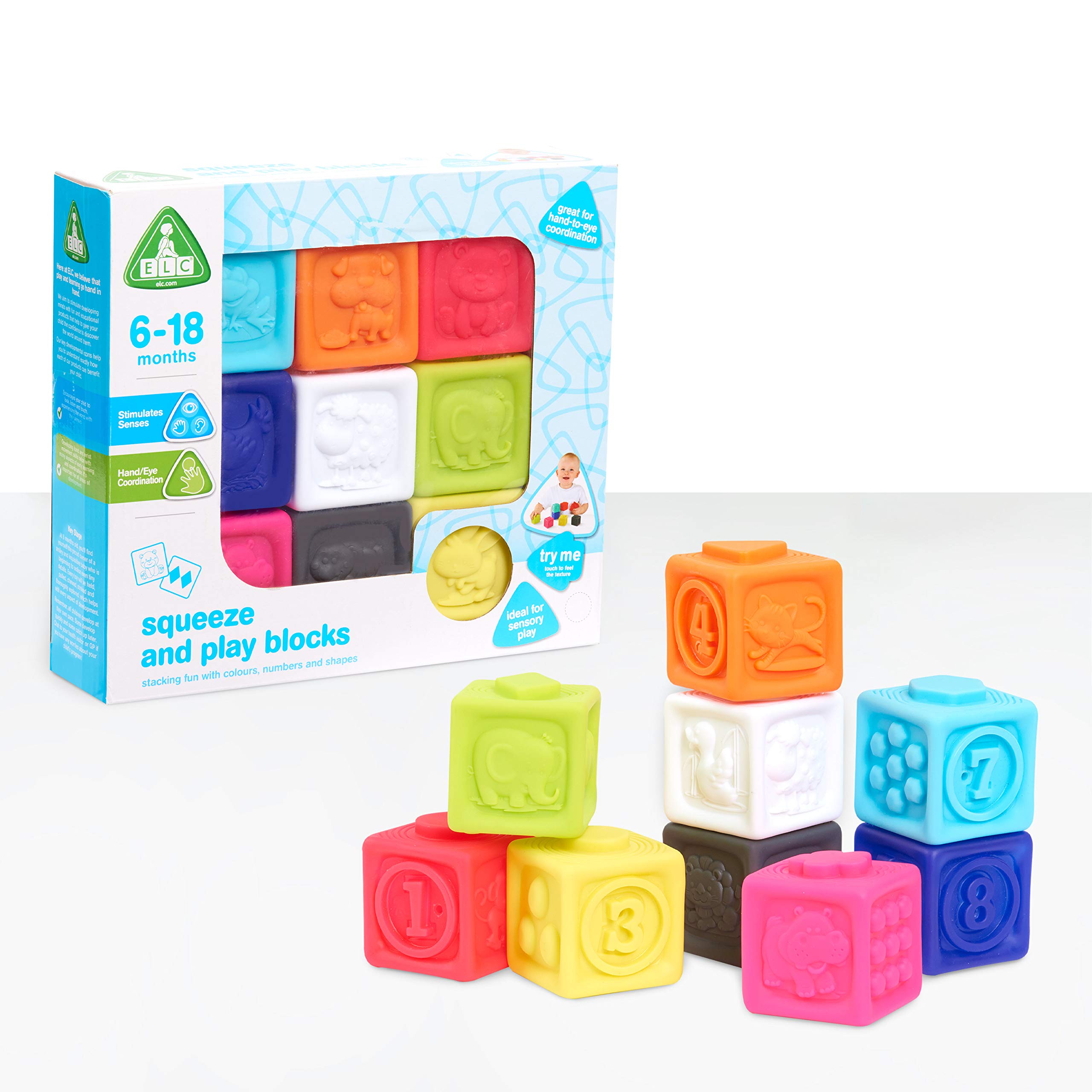 Early Learning Centre Squeezy Stacking Blocks $7.20 + Free Shipping w/ Prime or on $35+
