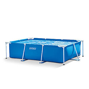 Intex 86" x 23" Rectangular Frame Above Ground Outdoor Splash Swimming Pool $74.92 + Free Shipping