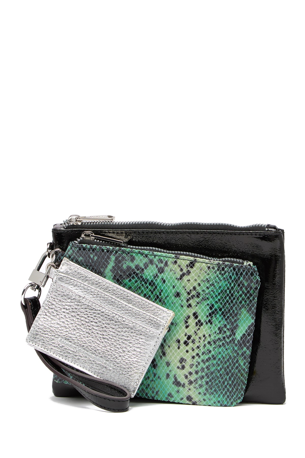 Aimee Kestenberg Havana Leather 3-Piece Wristlet Travel Set (2 colors) $12.24 + Free shipping w/ $89