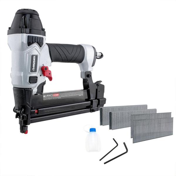 Husky Pneumatic 2 In 1 18 Gauge 2 Brad Nailer 1 4 Narrow Crown