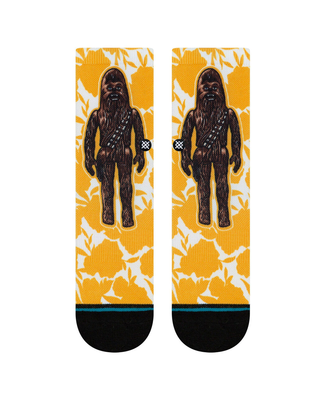 Stance Star Wars Floral Chewie / Chewbacca Kids Crew Socks (Large only) $4 + Free shipping