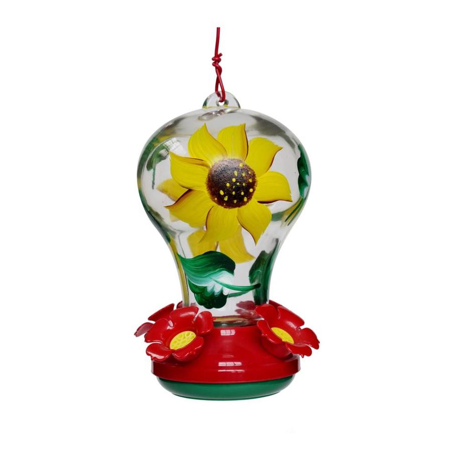 Garden Treasures 27 oz Hand Painted Hummingbird Feeder $2.50 + Free store pickup at Lowe's