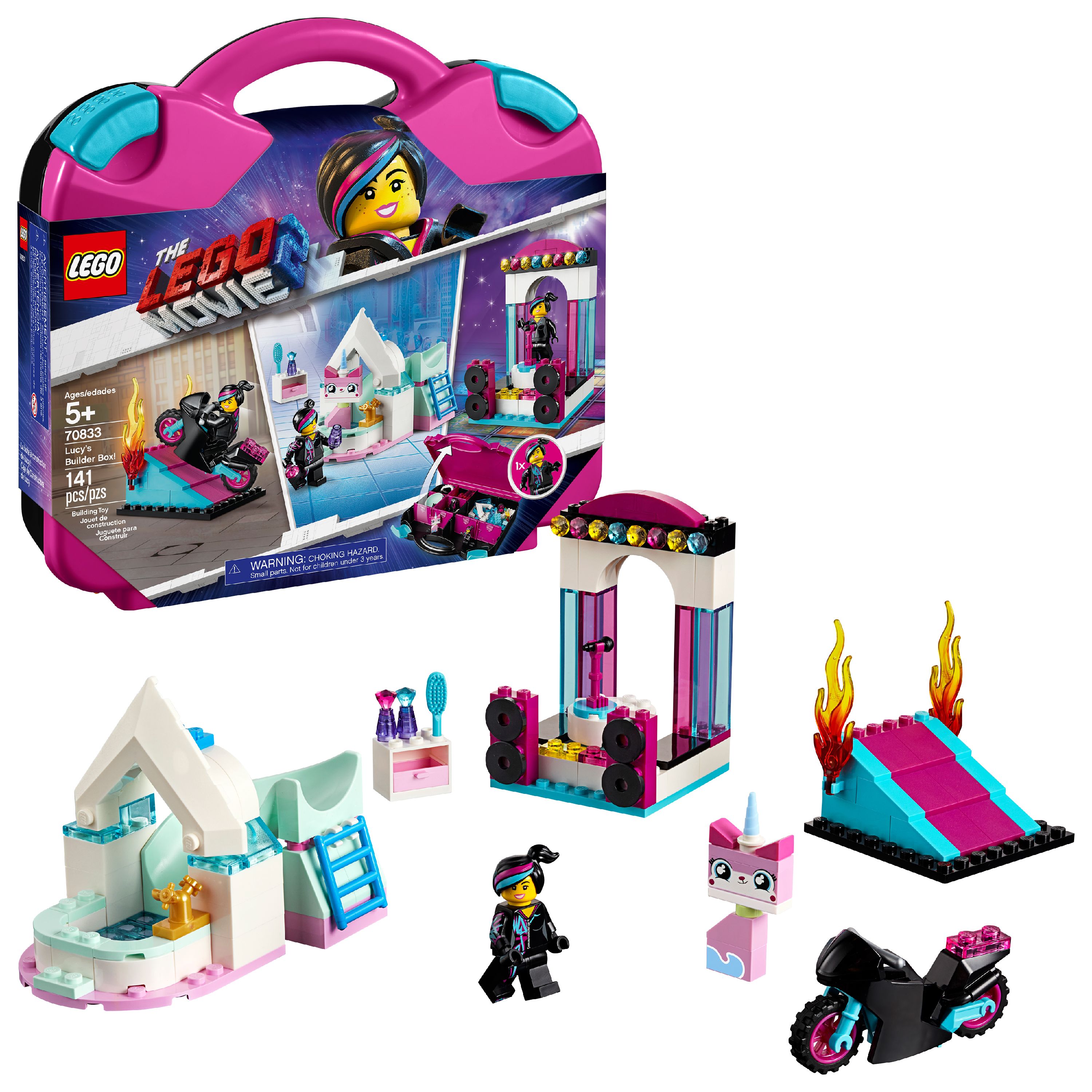 LEGO Movie Lucy's Builder Box! 70833 $16.56,  Battle-Ready Batman MetalBeard 70836 $10  + Free store pickup at Walmart or F/S w/ $35