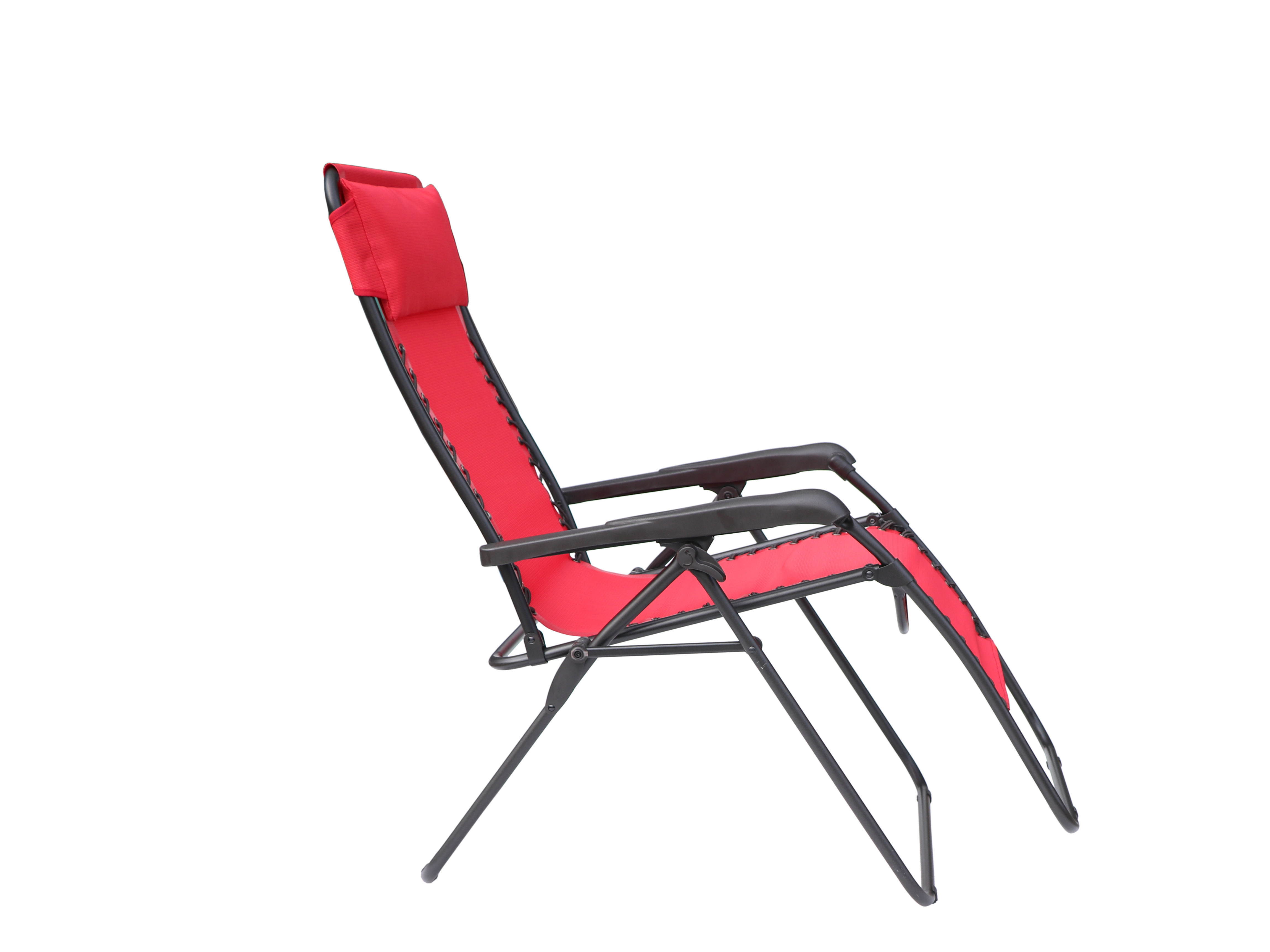 Mainstays Zero Gravity Bungee Lounge Chair Red 37 69 Free