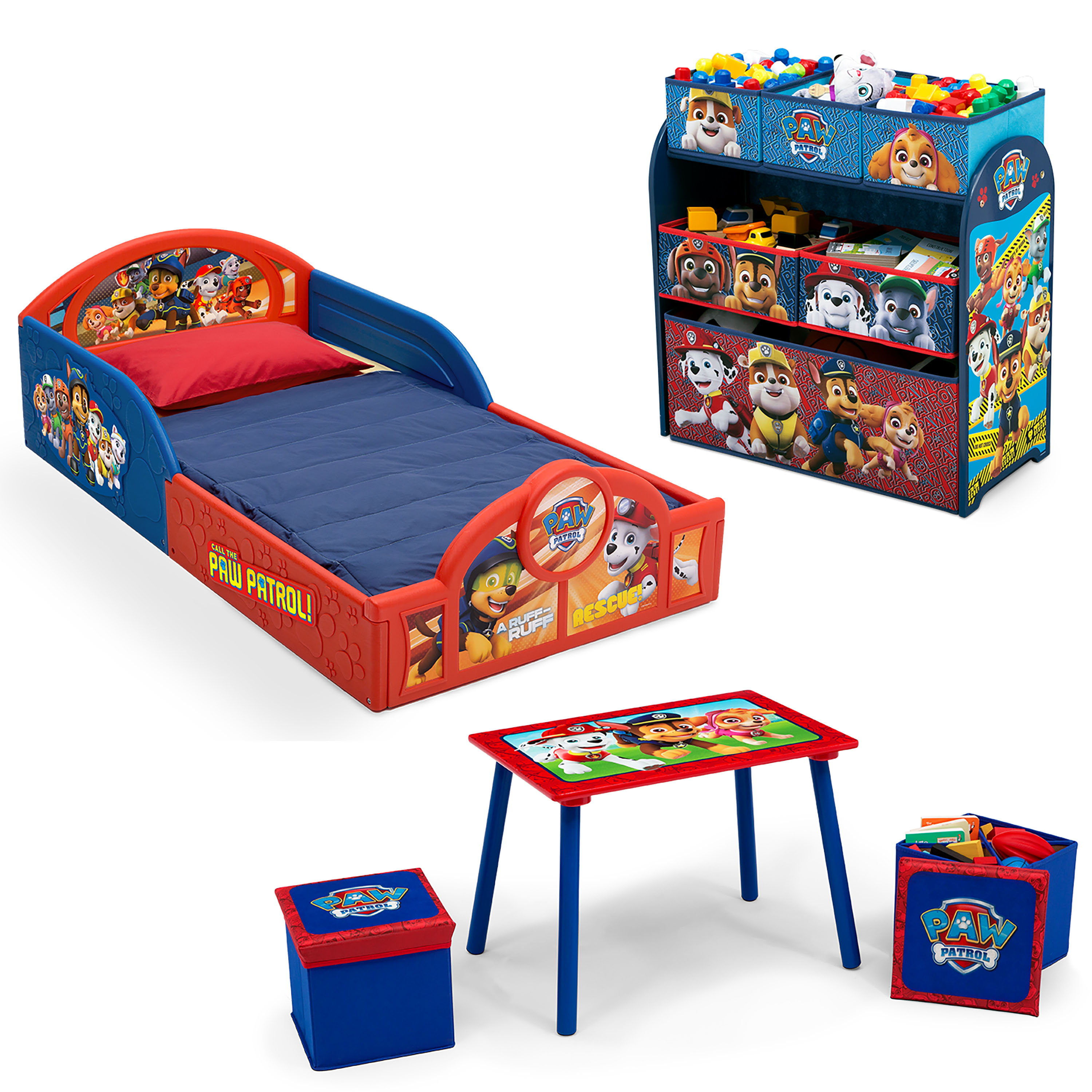 paw patrol skye toy organizer