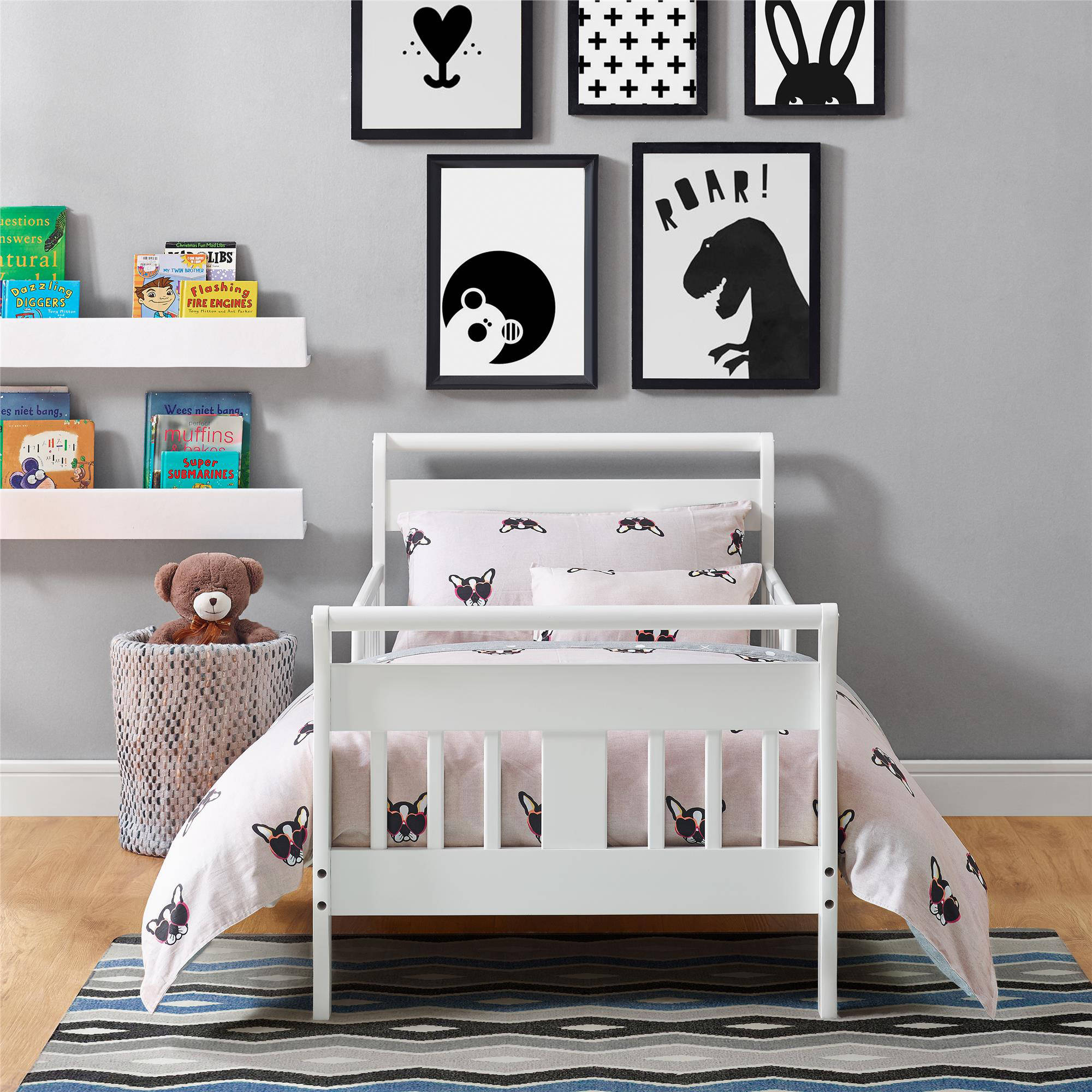 Baby Relax Sleigh Toddler Bed (White) $55 or Delta Toddler ...