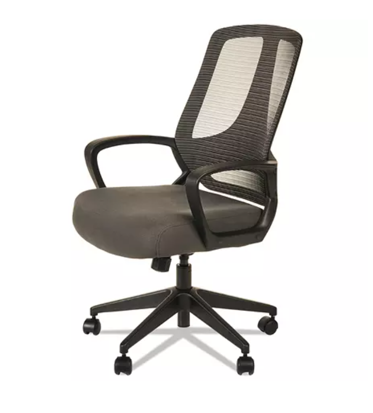 Sam S Club Members Alera Mb Series Mesh Mid Back Office Chair Gray Black 85 Free Shipping