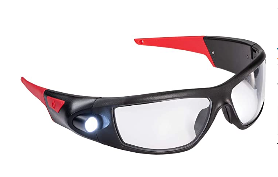 Coast SPG400 Rechargeable Lighted LED Safety Glasses with Built-In Inspection Beam $20 + Free shipping w/ Prime or $25+