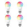 4-pk SYLVANIA Wifi LED Smart Light Bulb, A19 60W Equivalent Full Color, Dimmable - Amazon - $11.35 or $10.78 w/ S&amp;amp;S