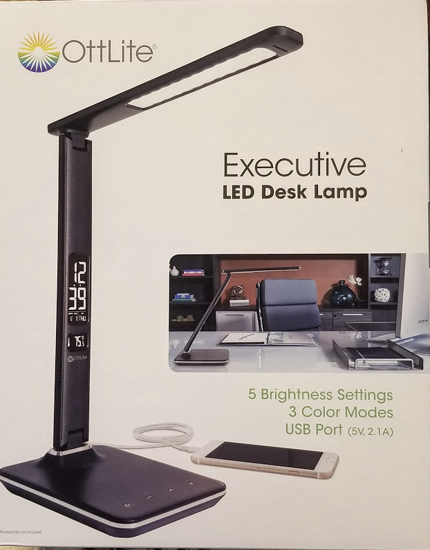 Ottlite Executive Led Desk Lamp 29 99 At Costco B M Slickdeals Net