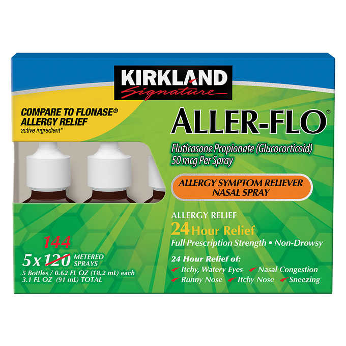 Kirkland Signature Aller-Flo 50mcg. (Flonase Generic) Allergy Spray - Costco - $18.99+FS