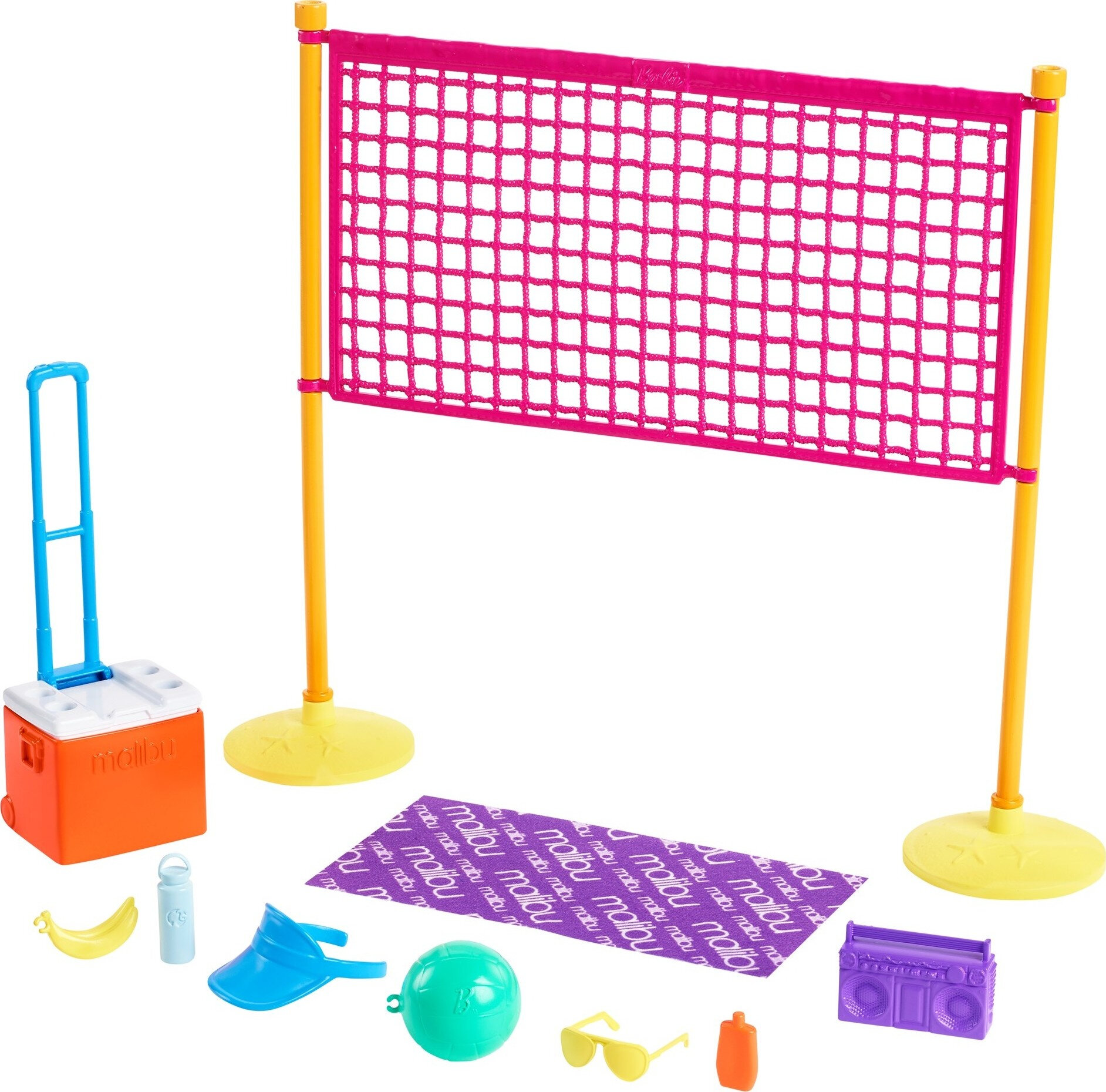 Barbie Loves the Ocean Beach Volleyball-Themed Playset, Made from Recycled Plastics - Walmart.com - Walmart.com $6.37