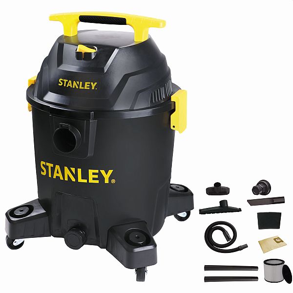 (YMMV) Stanley 10 Gallon, 6.0 Peak Horse Power Wet/Dry Poly Vacuum