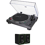 Audio-Technica AT-LP120XUSB Turntable w/ 2x Mackie CR3-X Monitor Speakers $350 + Free Shipping