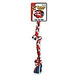 Add-On Item: Mammoth Flossy Chews 3-Knot Rope Tug Dog Toy $1.50