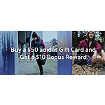 Adidas Gift Card $50