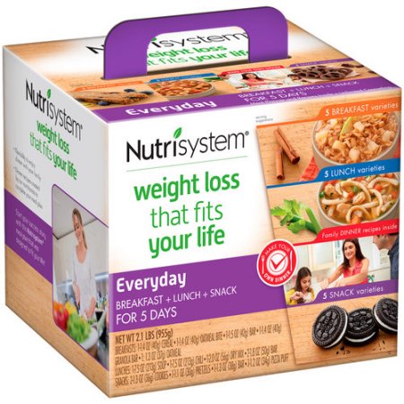 Nutrisystem Everyday 5 Day Weight Loss Kit $24.98 Walmart ...