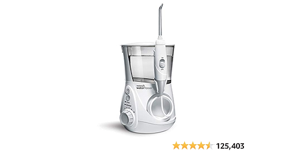 Waterpik Aquarius Water Flosser Professional For Teeth, Gums, Braces, Dental Care, Electric Power With 10 Settings, 7 Tips For Multiple Users And Needs, ADA Accepted, Whi - $59.99