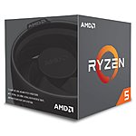 AMD Ryzen 5 2600 Processor with Wraith Stealth Cooler - YD2600BBAFBOX - $141.00