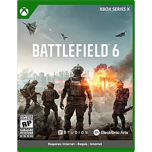 Battlefield 6 Standard Edition Xbox Series X $59.99 (after $10 GC promo) - $69.99