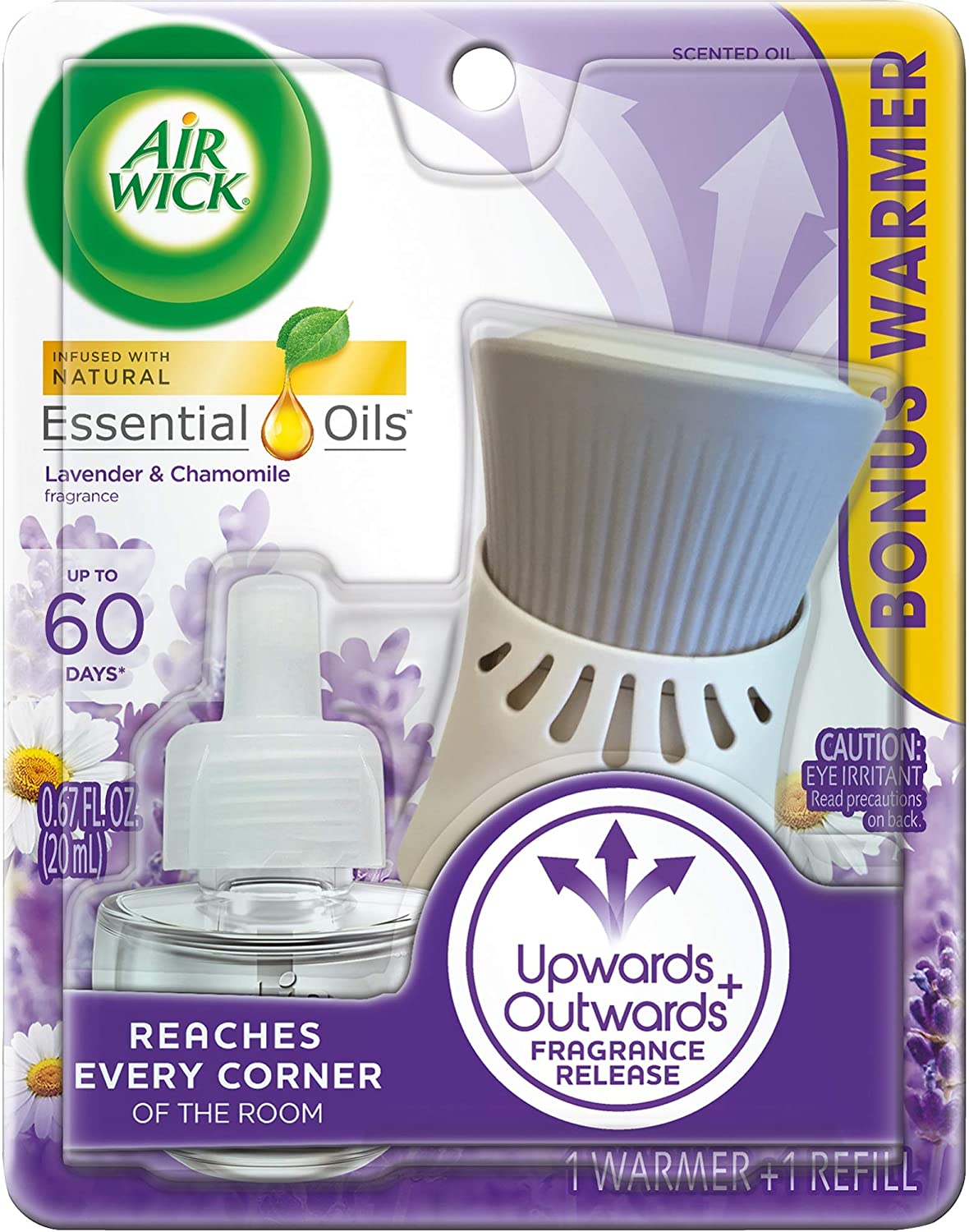 Air Wick plug in Scented Oil, Starter Kit, Lavender and Chamomile 1ct, Essential Oils, Air Freshener $2,82 with S&S on Amazon $2.82