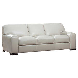 Costco Members Simon Li Buckley Leather Sofa Beige