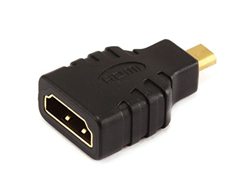 Monoprice HDMI Micro Connector Male to HDMI Connector Female Port Saver Adapter (107703) - $1.99