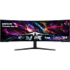 YMMV Open Box Excellent Samsung 57&amp;quot; Odyssey Neo G9 Dual 4K UHD Quantum Mini LED 240Hz 1ms HDR 1000 Curved Gaming Monitor Black LS57CG952NNXZA - Open Box - Best Buy - $620.99