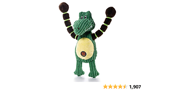 Charming Pet Thunda Tugga Gator Plush Squeaky Dog Tug Toy - $8.00