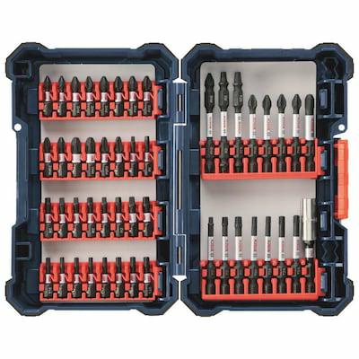 Bosch Custom Case 48-Piece 1/4-in Impact Driver Bit Set in the Impact Driver Bits department at Lowes $5.99 YMMV B&M