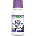 Nature's Truth Black Elderberry Extract 4250mg | 8 oz Syrup $5.99