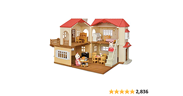 Calico Critters Red Roof Country Home Gift set - $58.50