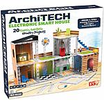 SmartLab Toys Archi-Tech Electronic Smart House - 62 Pieces - 20 Projects - Includes Light and Sound $19.99