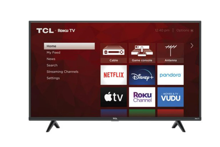 TCL 43" Class 4-Series 4K UHD HDR Roku Smart TV - 43S431 - Walmart - $258.00