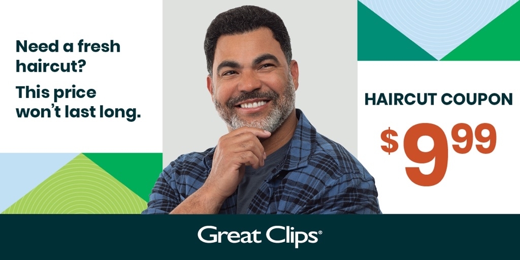 Quad cities IOWA- 6/18/2023 - $9.99 - BRW - $9.99 at Great Clips