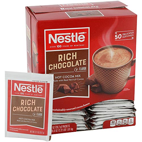 Amazon: 50 Packs Nestle Hot Chocolate Packets $4.86