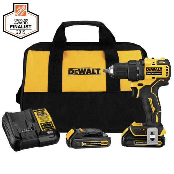 20V MAX* Brushless Compact 1/2 in. Drill/Driver Kit (2 Batteries) - $99.00