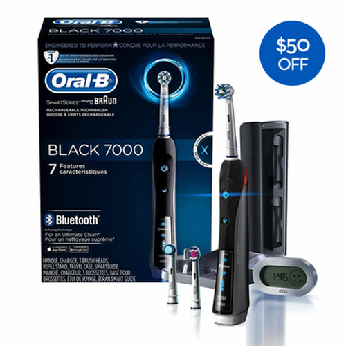 Oral B Smart 7000 Rechargeable Electric Toothbrush $69.98
