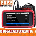 LAUNCH CRP123E - OBDII Scan Tool w/ ABS, SRS and TCM $119