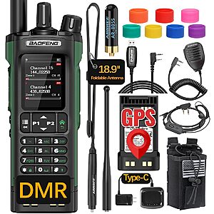 Baofeng DM-32UV 10W DMR Long Range Digital Ham Radio $46.90 + Free S&H