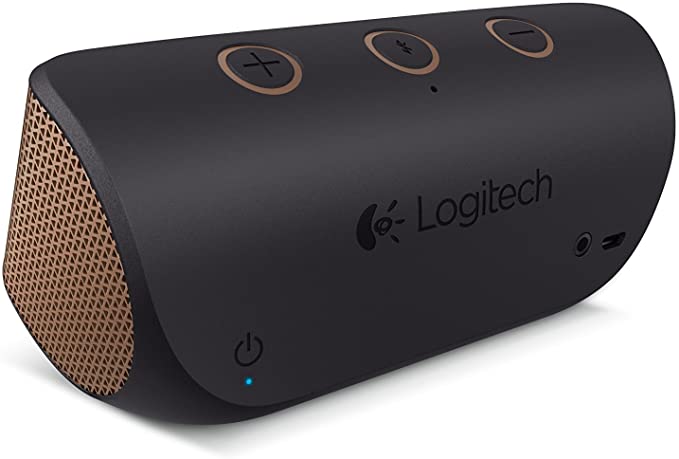 Logitech X300 Mobile Wireless Stereo Speaker, Copper Black $25.97