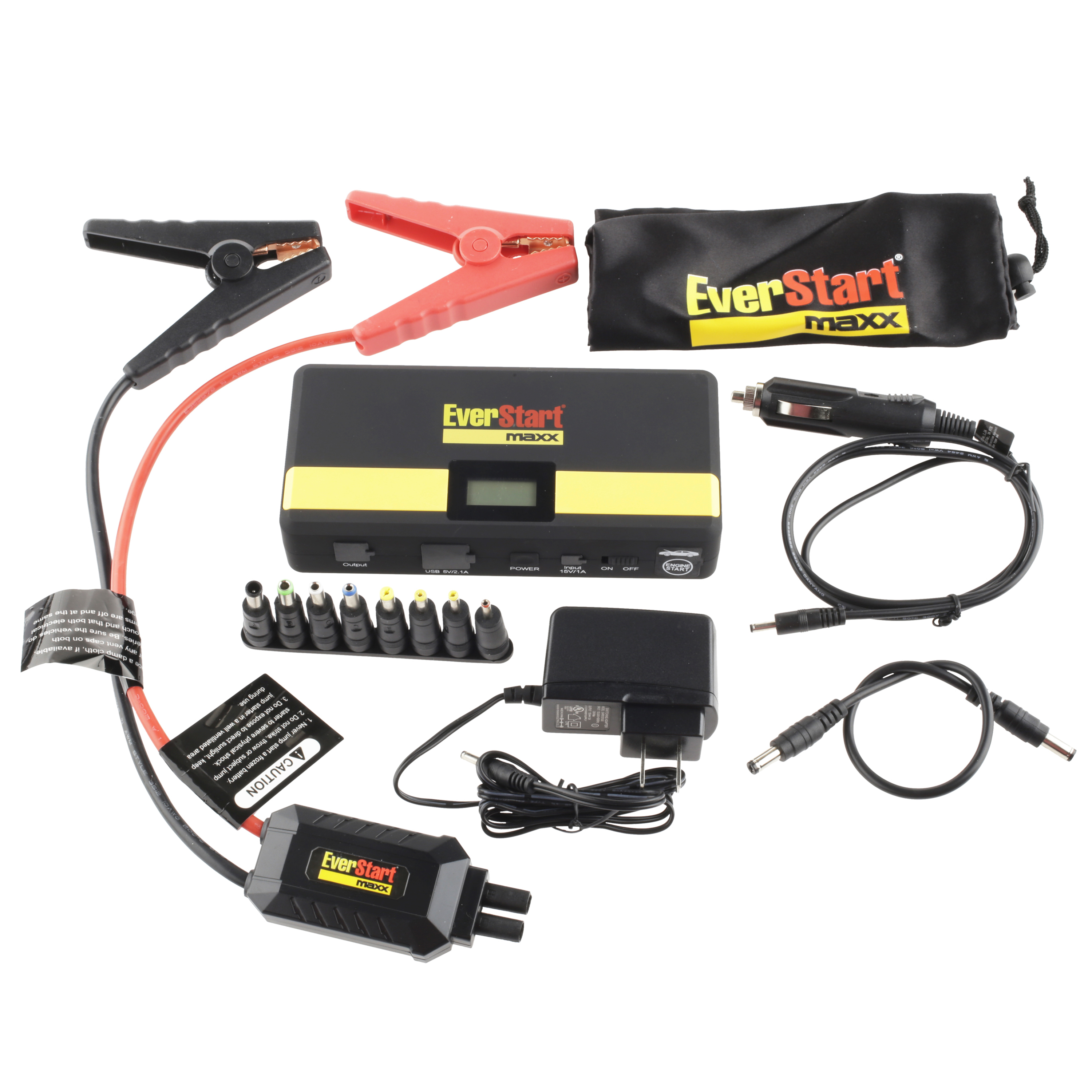 Everstart 600 Amp Lithium Ion Jump Starter Bundle (In store ymmv) $21