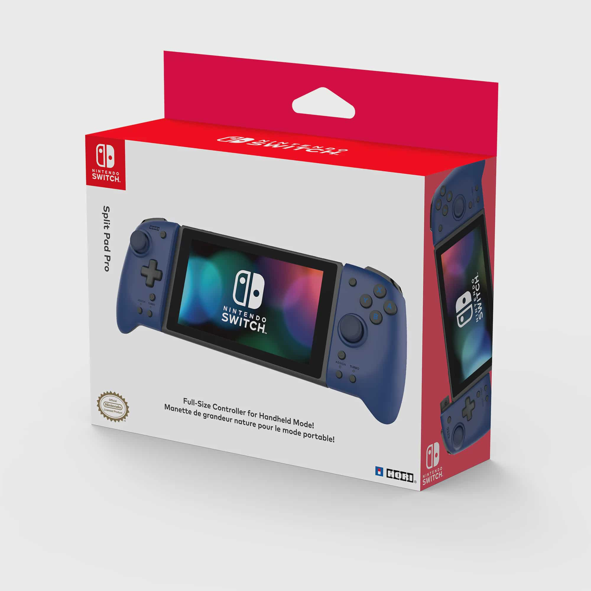 YMMV Hori - Dark Blue, Nintendo Switch, Split Pad Pro, Ergonomic, Video Game Controller for Hand-Held Mode - Walmart.com $25