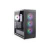 [Case] Rosewill Helium Flow Black Mid Tower Computer Gaming Case, TG &amp;amp; Mesh Panel, 4x 120mm PWM ARGB Fan + 750W 80+ Bronze ATX 3.1 Power Supply w/ Purchase - $90 $90