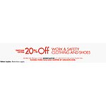 [BACK] Amazon's Work &amp; Safety Clothing and Shoes 20% off sale!
